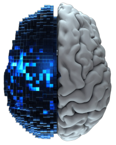 An image that both stylizes the collaboration between users and AI and highlights how the two complement each other. The symbolism also expresses that the AI should and can continue user thoughts and action, just as a user would like it to.